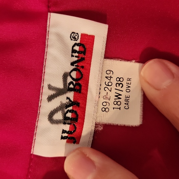 Misses vintage Judy Bond Pink Size 18/38 button-front blouse - Picture 3 of 4